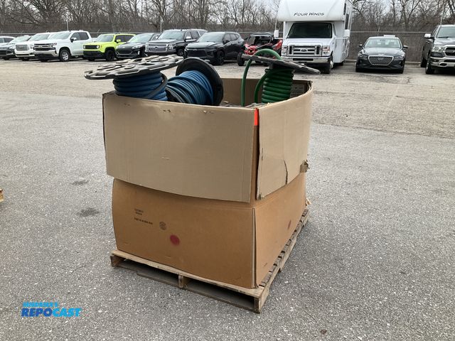 Lot 2-60818 - Lot of (10)  Spools  of Flame Resistant hose, Continental  1/4", 3/8", 1/2" and 3/4", all hose has 2...