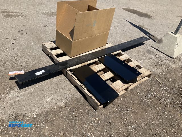 Lot 2-44095 - New metal cutting edges for a SnowEx Power Plow 8611 Snowplow, includes left and right wing cutting ...