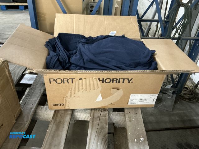 Lot 2-19295 - Box of New Gray and Navy Port Authority Tri-Blend T-Shirts