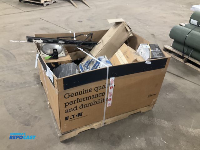 Lot 2-10018 - Skid of misc truck parts