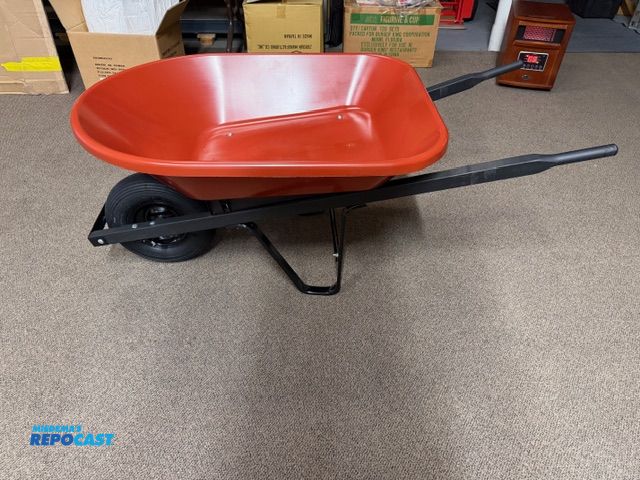 Lot 2-13930 - Ames true temper 4 cubic ft wheelbarrow
