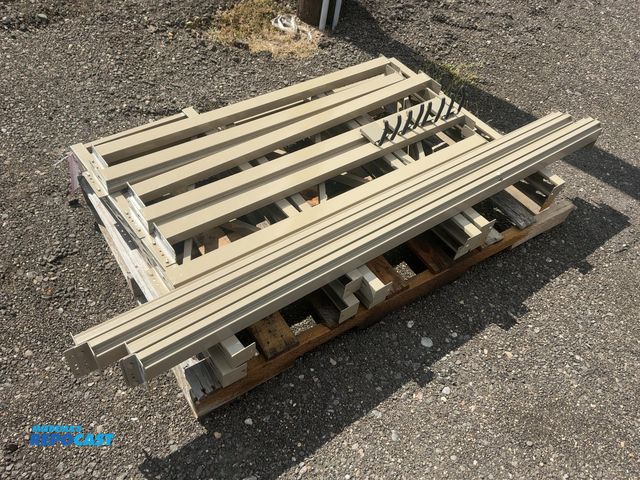 Lot 2-20029 - Lot of Xtreme Garage Metal Racking, includes (6) 17” x 36” tall uprights, (4) 72” cross beams, (6) 4...