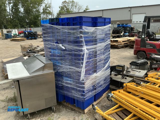 Lot 2-18348 - 240 New Trelleborg Rubore Storage Totes, Bins. 16" x 12" x 11-1/2" tall.
