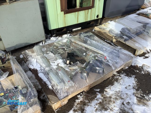 Lot 2-19464 - Skid Lot of Assorted Industrial Pneumatic Cylinders and Cylinder Accessories/Parts