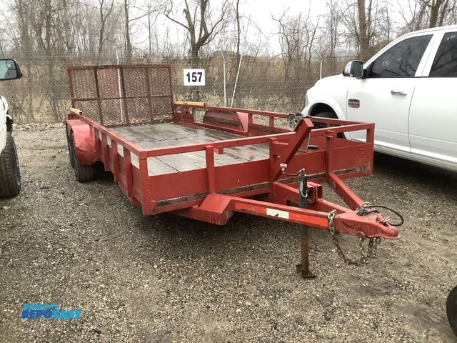 Lot 2-93578 - 1987 Klinger Trailer Red Other