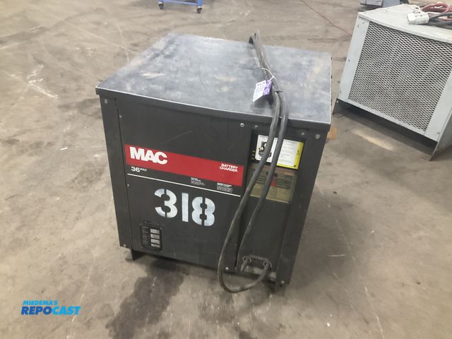 Lot 2-33308 - Mac 36 volt industrial battery charger model 18M600C23