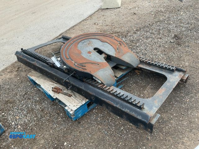 Lot 2-11322 - Used Holland Air Slide Semi Fifth Wheel Hitch, approx. 7' long x 37" wide base piece, slider release...