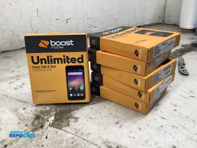 Lot 2-94969 - Boost mobile Cool pad legacy go Lot of (6) phones.