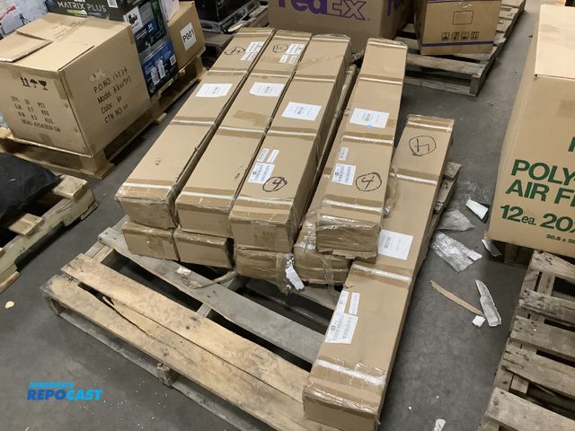 Lot 2-75456 - Skid lot of stainless steel handrails- 2 step model#G1718-D-1-USHG4020A