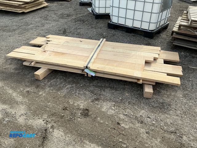 Lot 2-65862 - lot of (2) Layers of 4/4 Cherry - approx. 44"wide x 4-8' long