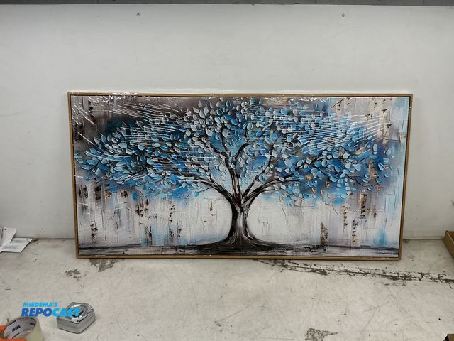 Lot 2-17153 - 1 New Wapluam Abstract Textured Canvas