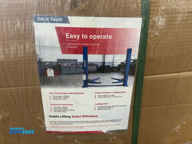 Lot 2-43470 - New SDLANCH Model TPL Two Post Lift, 4500 KG Lifting Capacity, 1800mm Lifting Height, 220/380 Volt E...