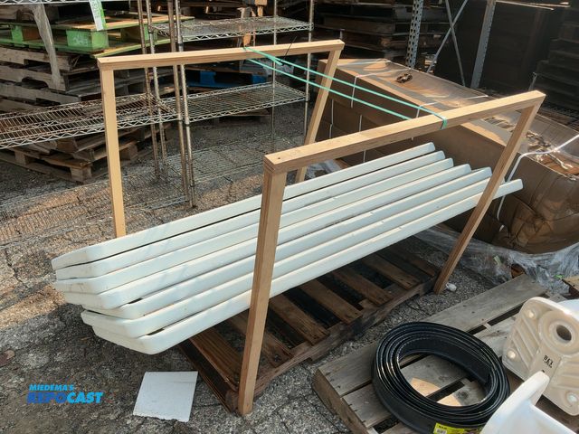 Lot 2-11102 - (7) Miscellaneous Plastic Folding Tables, 72” x 30” x 30”