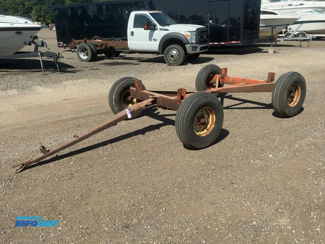 Lot 2-30956 - Running Gear, 6-lug Hubs, 9.5L-14 Tires, 80" Wheel Base, Extendable Tongue with Pin Hitch