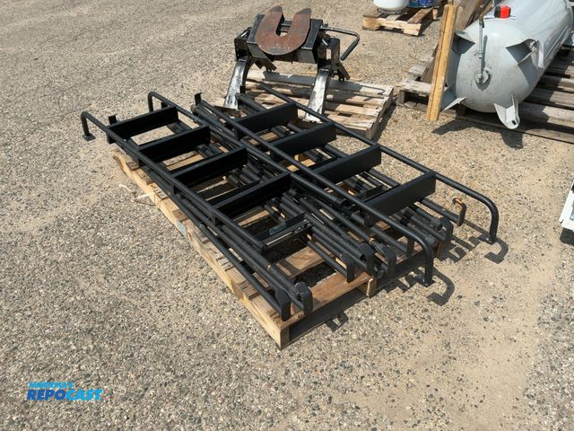Lot 2-30480 - (10) M-3 &amp; Associates black metal ladders, size: 16”x58”