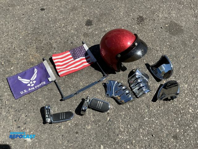 Lot 2-34758 - Lot includes: Chrome mirrors for front fairing on a street glide, chrome front disc brake covers, ch...