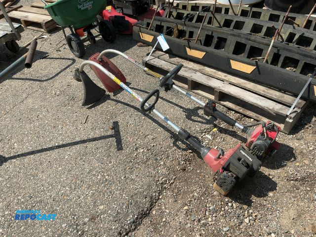 Lot 2-99728 - Lot of (2) weed whackers including a homelite and toro