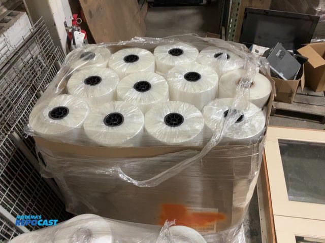 Lot 2-14207 - Lot of Approximately 60, Wrapping Rolls 20lbs