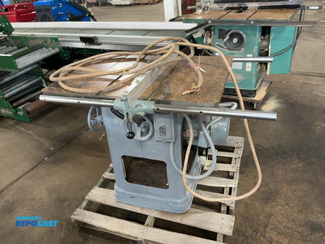 Lot 2-22796 - Delta 10” Table Saw, unknown model, Dayton 5hp 230 volt Single Phase Motor, adjustable fence, 27”x36...