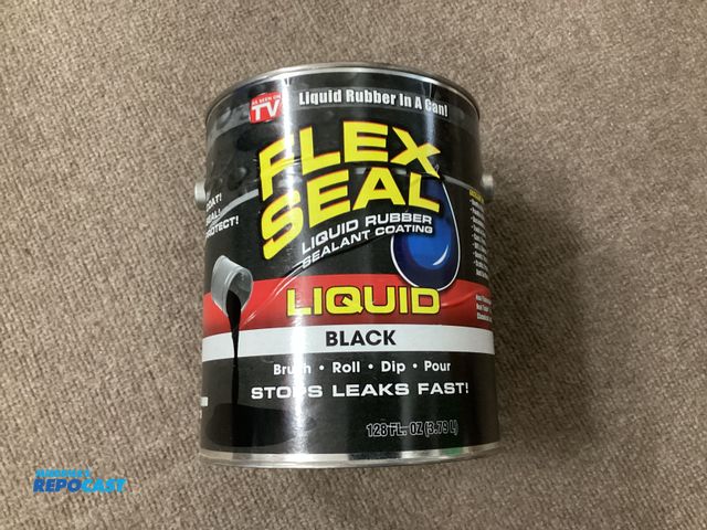 Lot 2-64645 - New one Gallon of Black Flex Seal Liquid Rubber Sealant Coating. Brush, roll, dip, pour. Stops leaks...
