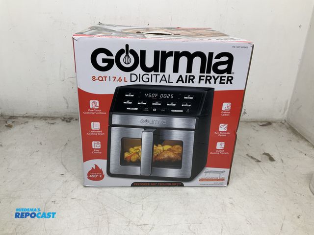 Lot 2-93852 - Gourmia 8-Qt. Digital Air Fryer