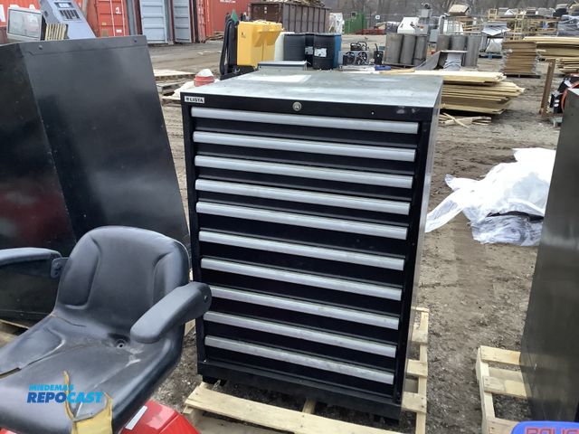 Lot 2-92310 - Lista 10-drawer tool box approx. 28”x28.5”x41.5”