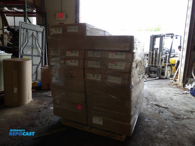 Lot 2-58286 - Pallet load of approx. (170) Armstrong ceiling tile, 24 x 48 x 5/8 white