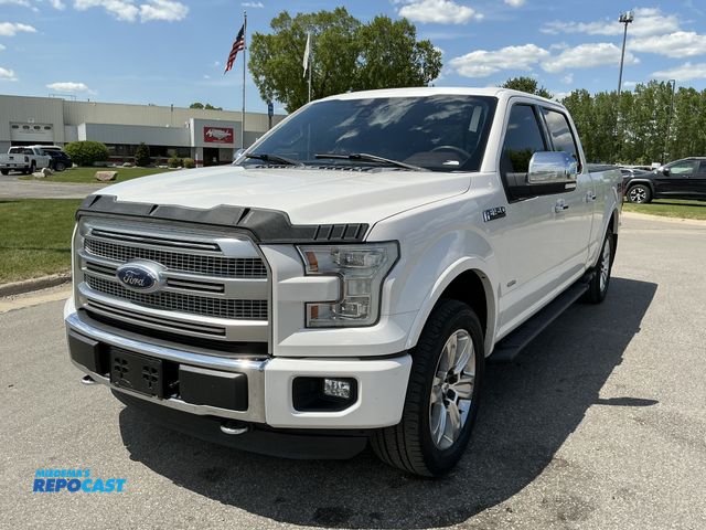 Lot 2-75214 - 2015 Ford F150 Platinum Crew Cab Standard Box Pickup Truck 4x4