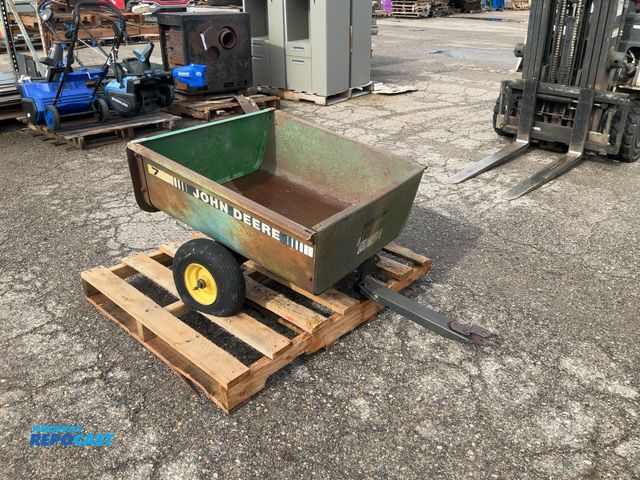 Lot 2-94836 - John Deere 7 Tow Behind Steel Utility Cart (7 CUBIC FEET)