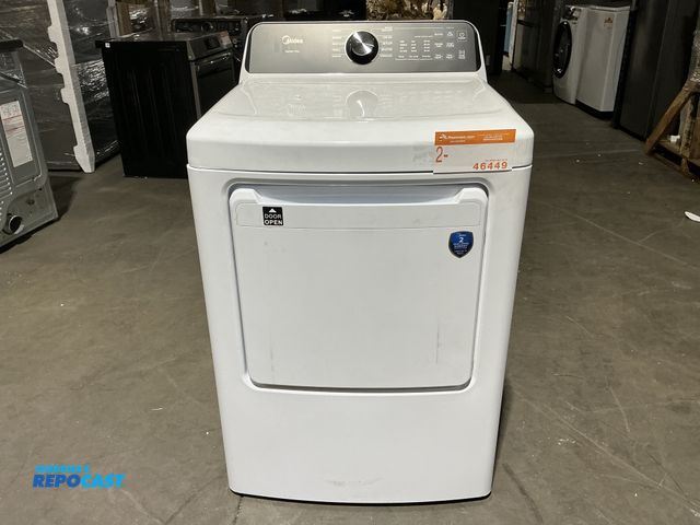 Lot 2-46449 - Scratch & Dent Electric Midea MLTE45N4BWW Dryer