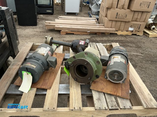 Lot 2-94676 - Pallet of Industrial Motors and Accessories