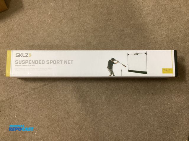 Lot 2-19217 - New SKLZ Suspended Sport Net. Measures 7.5 X 7 feet. Large suspended practice net to work on basebal...