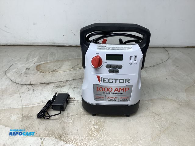 Lot 2-91018 - Vector 1000A jump starter VECJ1C120PSI with cord
