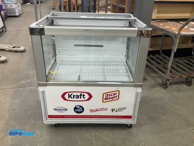 Lot 2-21187 - IMS model SC-165W rolling top entry display cooler. S/N 89664031453000068 (working condition unknown...