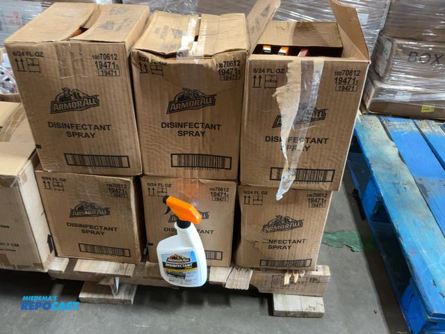 Lot 2-96948 - (36) New 24oz bottles of ArmorAll Disinfectant Spray