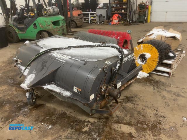 Lot 2-33670 - 2014 Sweepster by Paladin VRS7M 84” Sweeper Skid Steer Attachment