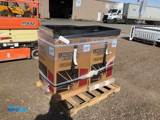 Lot 2-20695 - (2) new old stock 900 lb rolls of Lincoln Electric.035” premium welding wire, stock no. ED037830