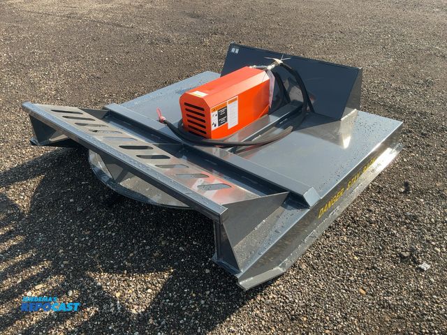 Lot 2-40642 - New Wolverine 72” Brush Cutter Skid Steer Attachment, 15-20 GPM, Universal Quick Attach, 820 lbs, Mo...