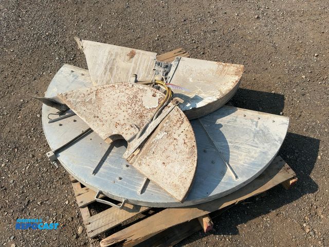 Lot 2-40929 - (3) Used Guards for Concrete Saws, fit approx. 28" diameter, 38" diameter, and 54" diameter blades