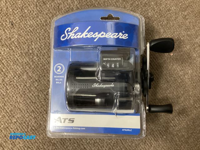 Lot 2-91284 - New Shakespeare ATS20LC fishing reel. Line counter, two ball bearings for a smooth gear feel, alumin...
