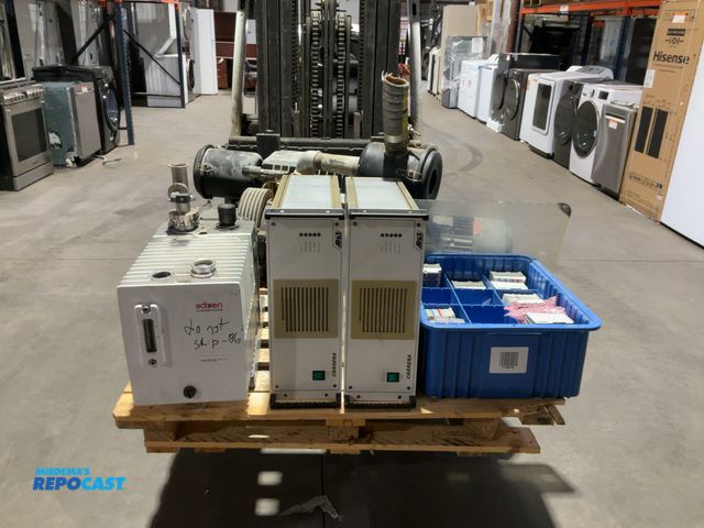 Lot 2-69909 - Pallet of Industrial Motors, Power Controllers, &amp; BUS Terminals