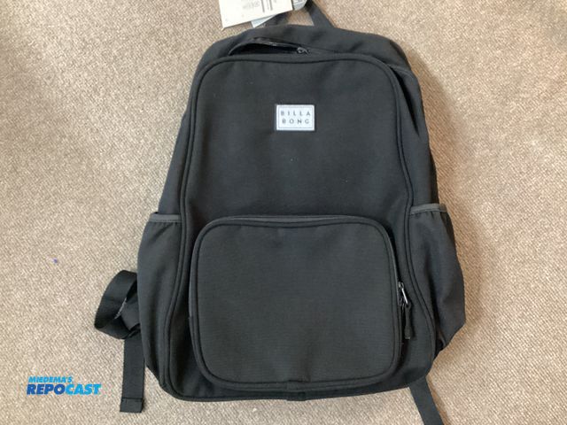 Lot 2-91264 - New BILLA BONG Stash it backpack. Laptop, compatible, laptop, sleeve, internal organization, H2O sle...