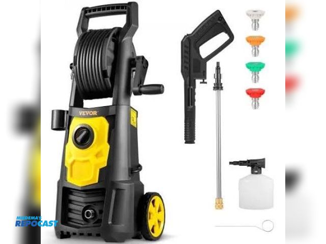 Lot 2-76899 - Vevor high pressure washer 120volts model HRT04S