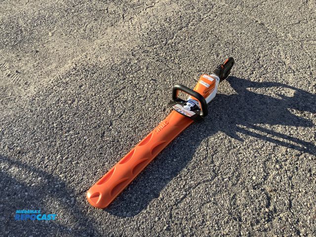 Lot 2-38370 - Stihl HSA 94T 28v 26” hedge trimmer with plastic blade cover - needs battery