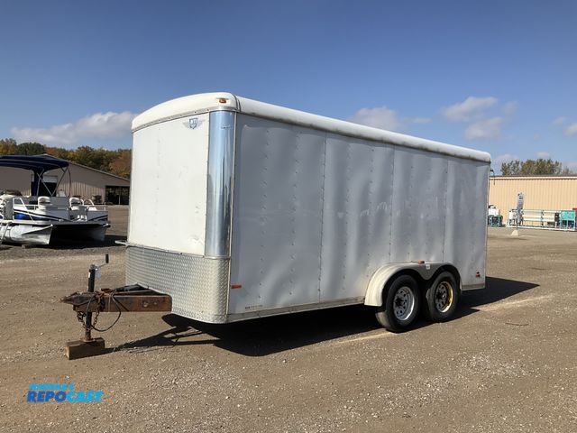 Lot 2-41984 - 2016 MTI 16’ Tandem Axle Enclosed Trailer