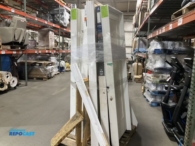 Lot 2-60439 - 6 Door Packages of Various Sizes and Types, New, but Damaged/Scuffed Up