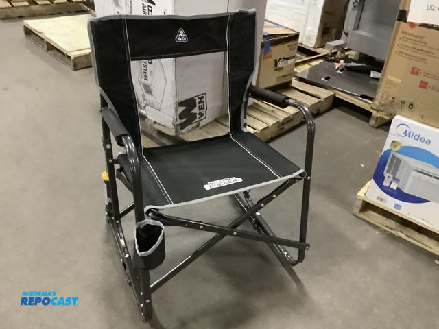 Lot 2-16149 - Freestyle rocker camping chair black GCI
