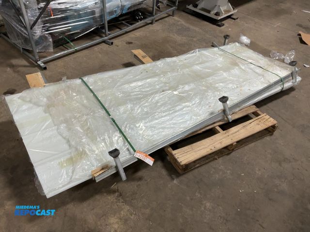 Lot 2-42597 - (50) Sheets of SDLANCH Corrugated Steel Sheet Metal, 5-Rib, Approx. 36-13/16” Wide x 94-1/2” Long, W...