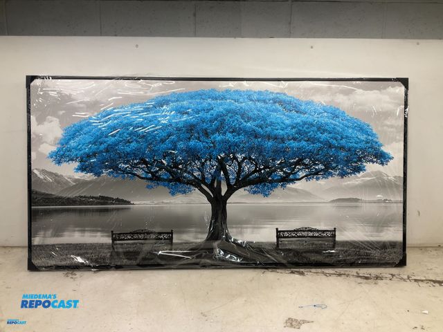 Lot 2-94459 - New Large canvas wall art painting, 30” x 60”