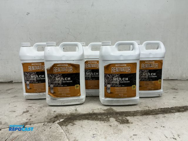 Lot 2-95997 - Lot of (5) 1gal. bottles of Rust-Oleum Renovator Mulch Color Refresh - BLACK